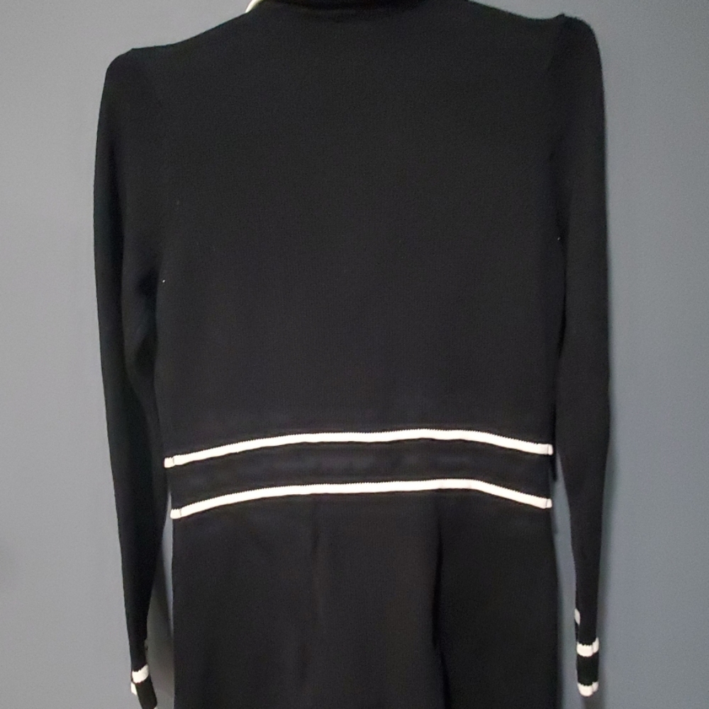 Rafaella black cardagan sweater sz small - Picture 6 of 9
